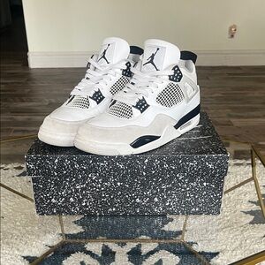 Air Jordan 4 retro 'Military Black'